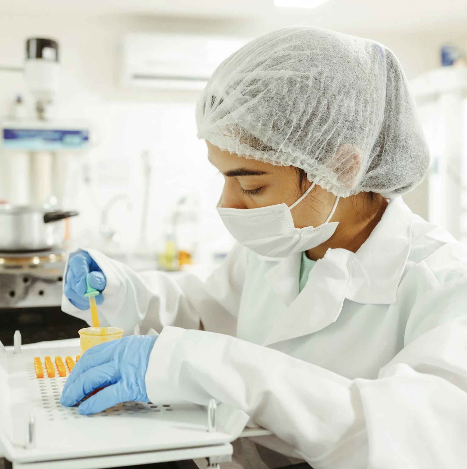 Organic eggs food safety and testing in the UAE