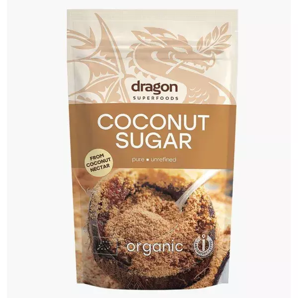 DRAGON SUPERFOODS- COCONUT SUGAR 250G.دراجون سوبر فودز - سكر جوز الهند 250 جرام.