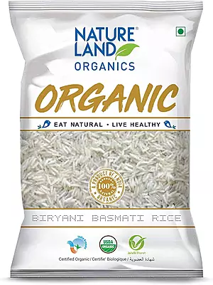 Natureland Biryani Basamti Rice 1 Kg.أرز برياني بسمتي 1 كجم